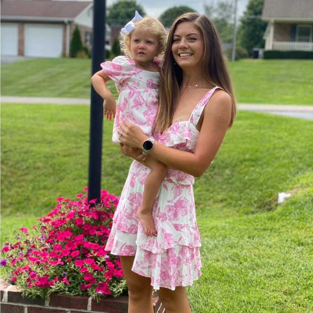 Buddy Love Matching Girl’s Spring Dresses 3T & Medium Mothers Day Floral Dresses